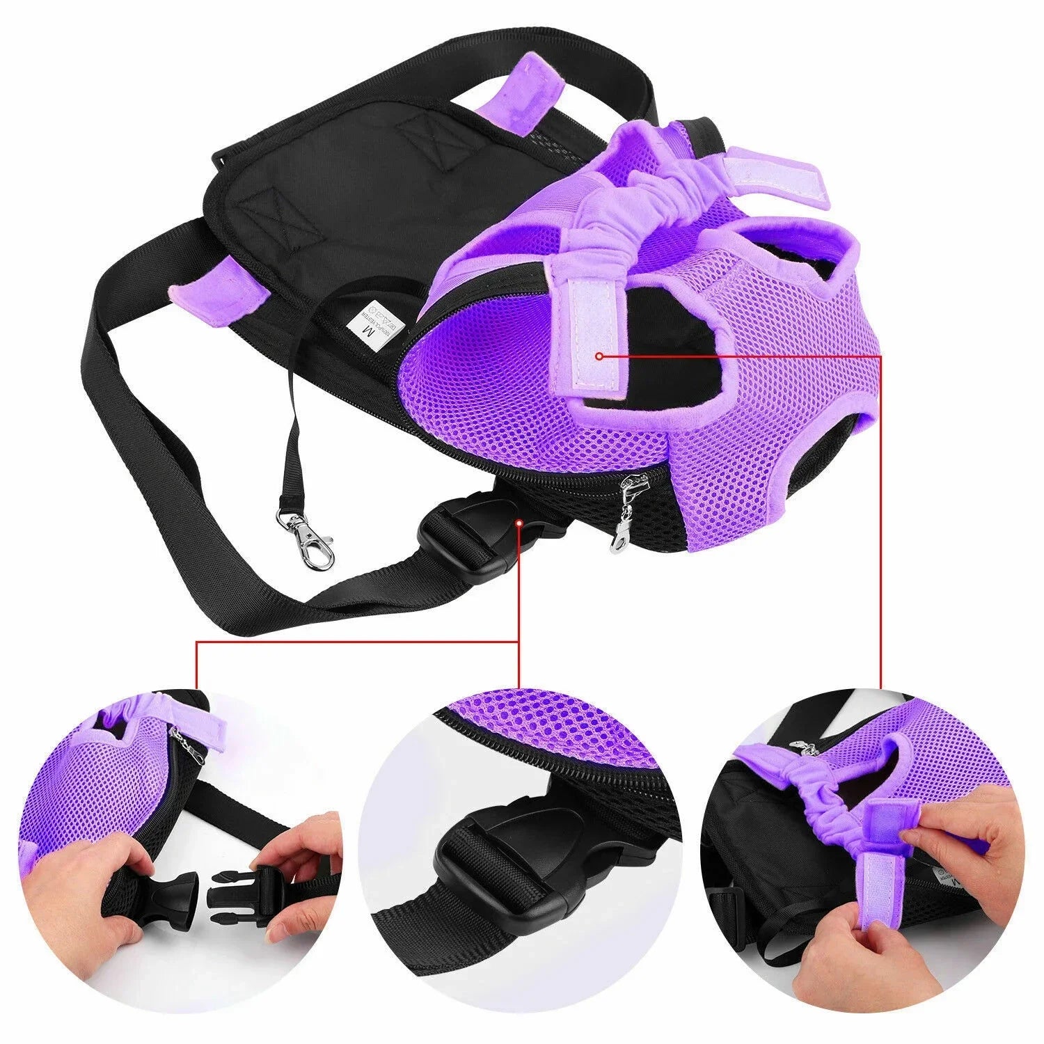 Adjustable Kangaroo Front Carrier Backpack for Pets – Kipo™