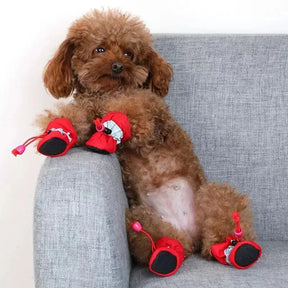 Waterproof Adjustable Pet Socks with Non-Slip Soles – Sockwick™