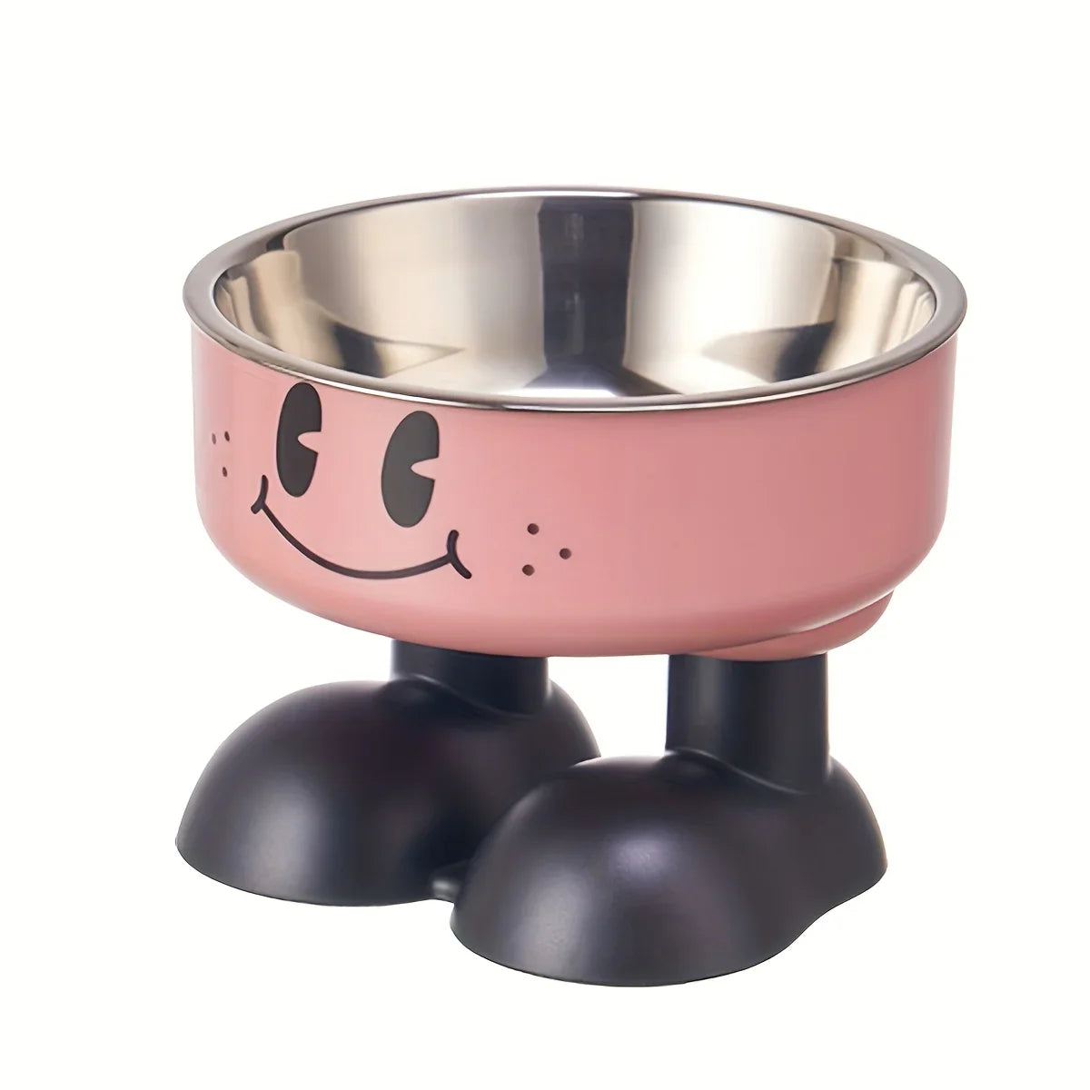 Elevated Stainless Steel Pet Bowl with Non-Slip Stand – Raiselle™