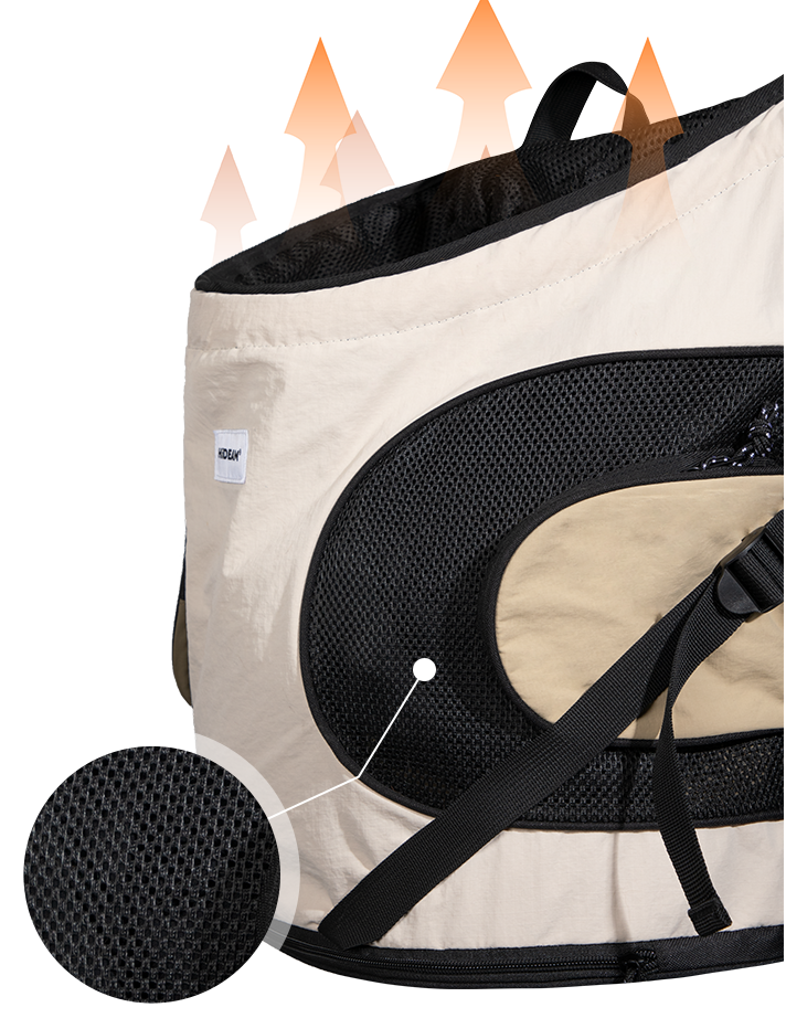 Nylon Pet Transport Backpack Carrier for Small Pets – Renlo™