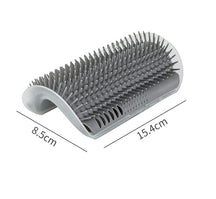 Cat Scratcher Comb & Massager Toy with Catnip for Cats – Scritchy™