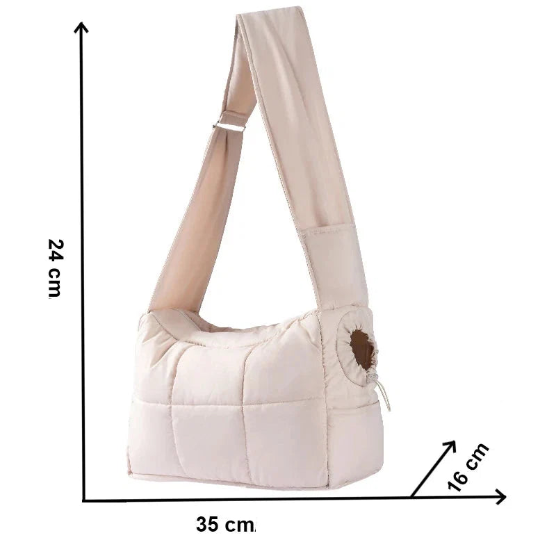 Sling Pet Carrier Bag with Side Opening for Dogs & Cats – Bramo™