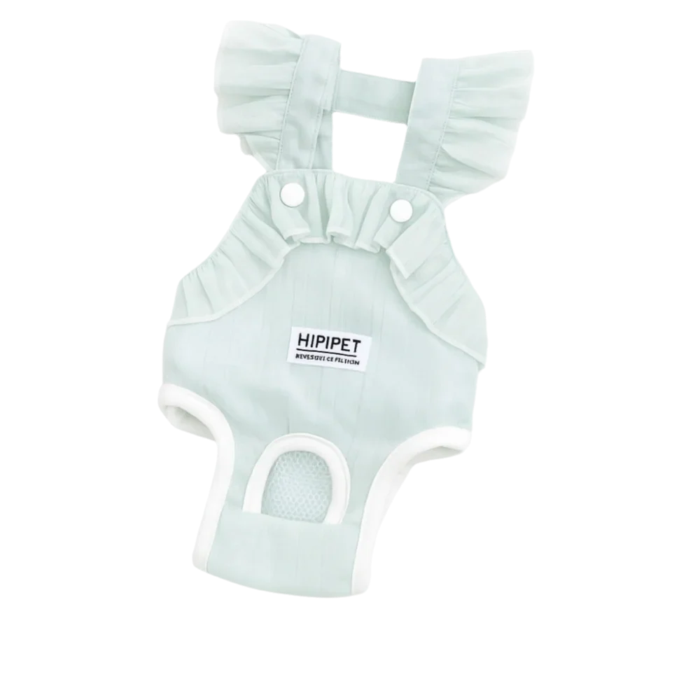 Adjustable Female Dog Diaper Onesie for Heat Cycle – Blossomly™