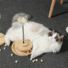 Interactive Treat-Dispensing Balance Toy for Dogs & Cats – Swingo™