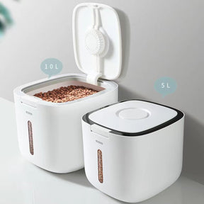 Pet Food Storage Container with Silicone Seal – 5L & 10L – FreshVault™