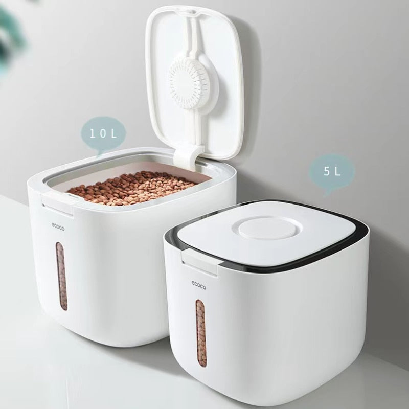 Pet Food Storage Container with Silicone Seal – 5L & 10L – FreshVault™