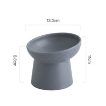 Ceramic Pet Bowl with 15° Tilted Design and Non-Slip Base – Rivoa™