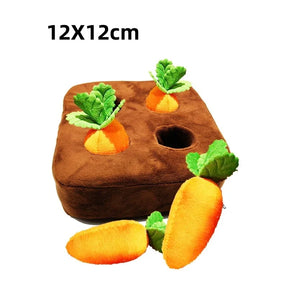 Carrot Snuffle Toy Interactive Slow Feeder for Dogs & Cats – Snuffo™