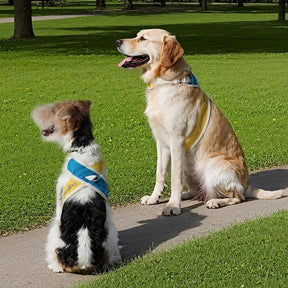 Padded No-Pull Pet Collar with Adjustable Nylon Strap – Cozwell™