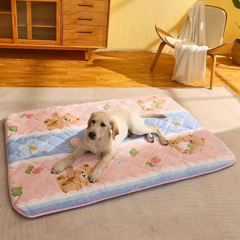 Cotton Pet Mattress Bed with Soft Padding – Nuvora™