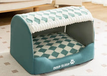 Cotton Cave Pet Bed with Removable Cushion for Dogs & Cats – Nuvora™