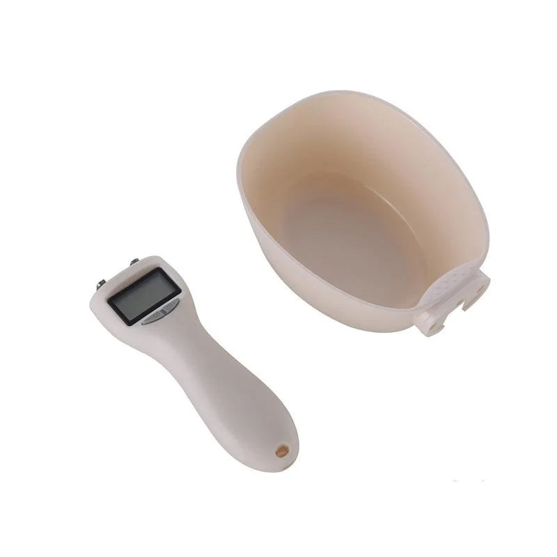 Digital Pet Food Scale with Detachable Measuring Spoon – Gramwell™