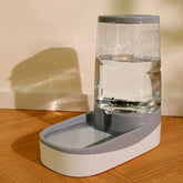 Vertical Pet Feeder & Water Dispenser with Anti-Spill Design – Vertiflow™