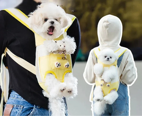 Kangaroo Pouch Pet Carrier Backpack, Teddy Bear Design – Novi™