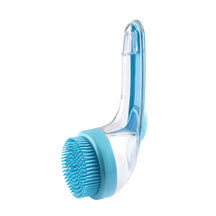 Pet Bath Massage Brush with Shampoo Dispenser – Scrubwyn™