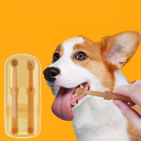 Finger Toothbrush Dental Care Kit for Dogs & Cats – CleanBite™