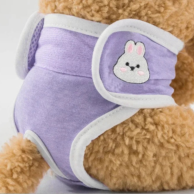 Reusable Dog Diaper for Female Dogs – Cotton Washable Design – PoppyFit™