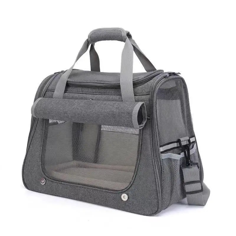 Foldable Pet Carrier Bag with Padded Shoulder Strap – Fenlo™