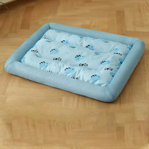 Cooling Fiber Pet Bed with Soft Machine Washable Padding – Vindra™
