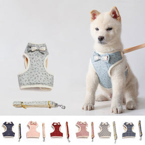 Suede Collar & Leash Set for Small to Large Pets – Sudelle™