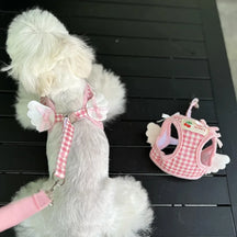 Soft Nylon Chest Harness & Leash Set for Dogs and Cats – Doko™