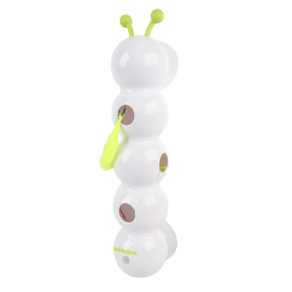 Interactive Motion-Activated Worm Toy for Cats – SnapBurrow™