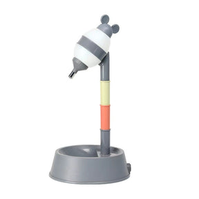 Anti-Spill Vertical Pet Feeder & Water Dispenser – Pourvo™