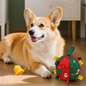 Jingle Bell Plush Ball Toy for Dogs – Jingla™