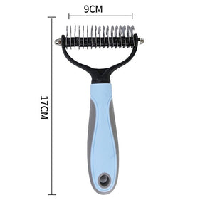 Stainless Steel Pet Deshedding Comb for Dogs & Cats – Detanglo™