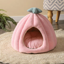 Flower-Shaped Pet Bed with Removable Cushion – CactusBloom™