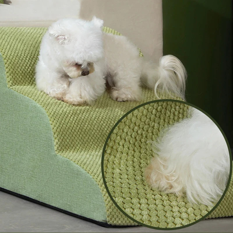 Memory Foam Pet Stairs for Beds & Sofas, 2 or 3 Steps – Rungo™