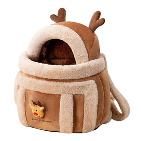 Kangaroo Pouch Pet Carrier with Hood – Kanvo™
