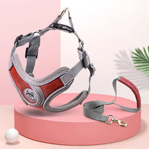 Soft Reflective Nylon Chest Harness for Dogs & Cats – Dovex™