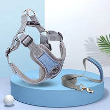 Soft Reflective Nylon Chest Harness for Dogs & Cats – Dovex™