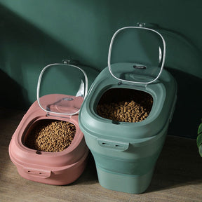 Foldable Airtight Pet Food Storage Container – Grainkeep™