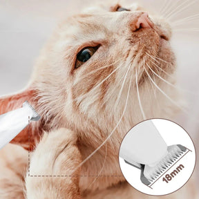 Cordless Electric Pet Fur Trimmer with LED Light – Snippo™