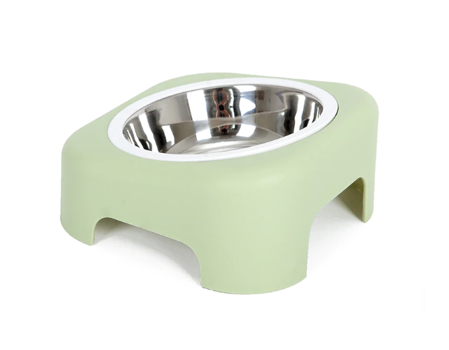 Plastic & Stainless Steel Pet Bowl with Removable Base – Nomi™