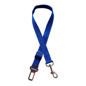 Adjustable Pet Car Seat Belt & Leash – Dual-Function Safety Strap – TetherPaw™