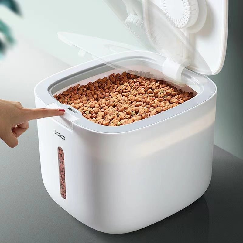 Pet Food Storage Container with Silicone Seal – 5L & 10L – FreshVault™