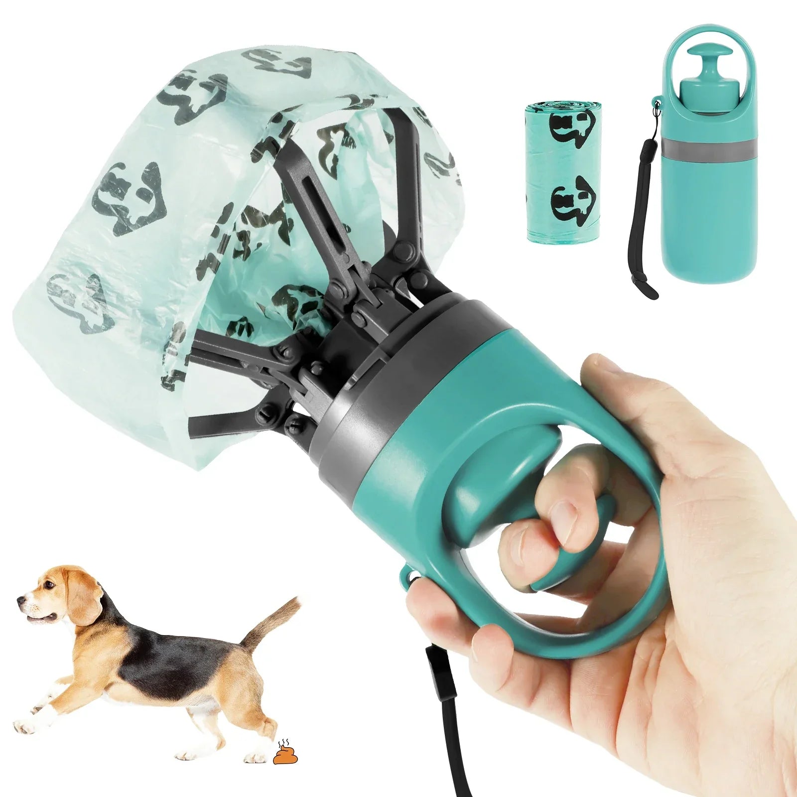 Portable Pet Waste Scoop – Lightweight Plastic Design – Skoopa™