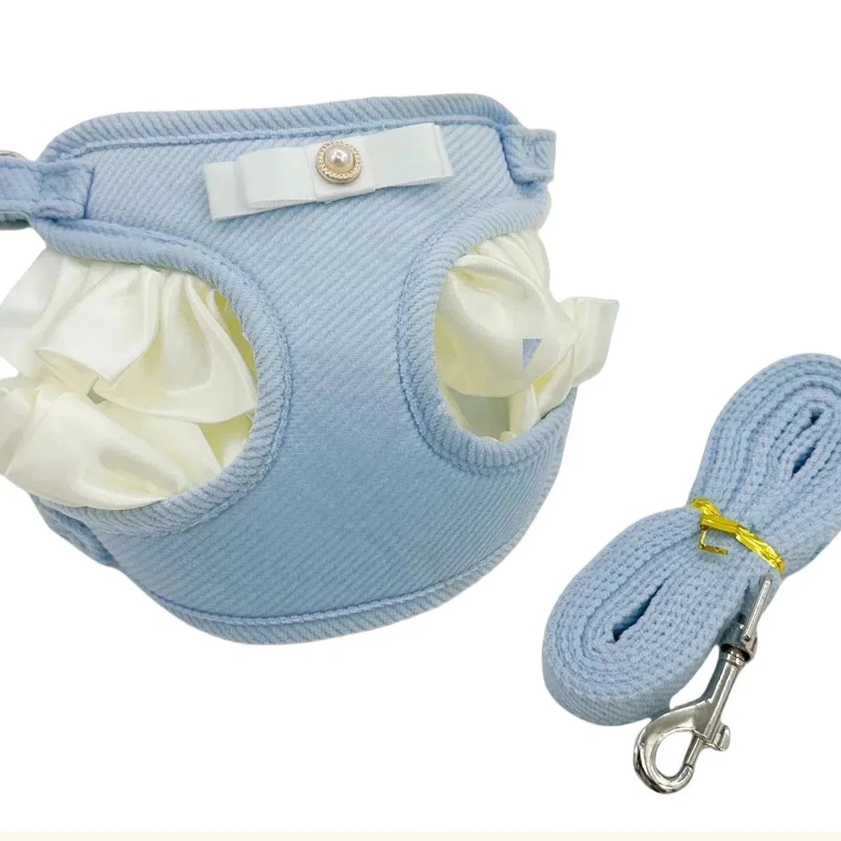 Satin Dog Collar & Leash Set for Small to Medium Dogs – SatinTail™