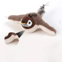 Rechargeable Interactive Bird Toy with Catnip for Cats – Chirvo™