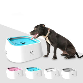 Floating Anti-Spill Pet Water Bowl for Dogs & Cats – Stillwick™