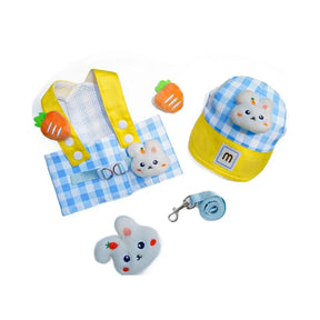 Collar, Leash & Bunny Bubble Hat Set for Pets – Bunnix™