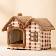 Machine-Washable Pet House Bed with Detachable Design – Havenly™
