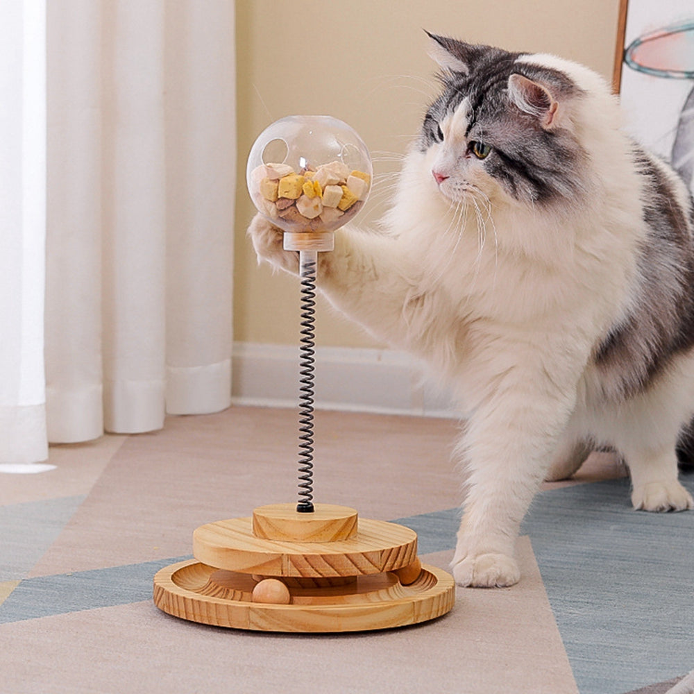 Interactive Treat-Dispensing Balance Toy for Dogs & Cats – Swingo™