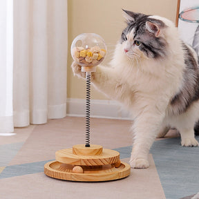 Interactive Treat-Dispensing Balance Toy for Dogs & Cats – Swingo™