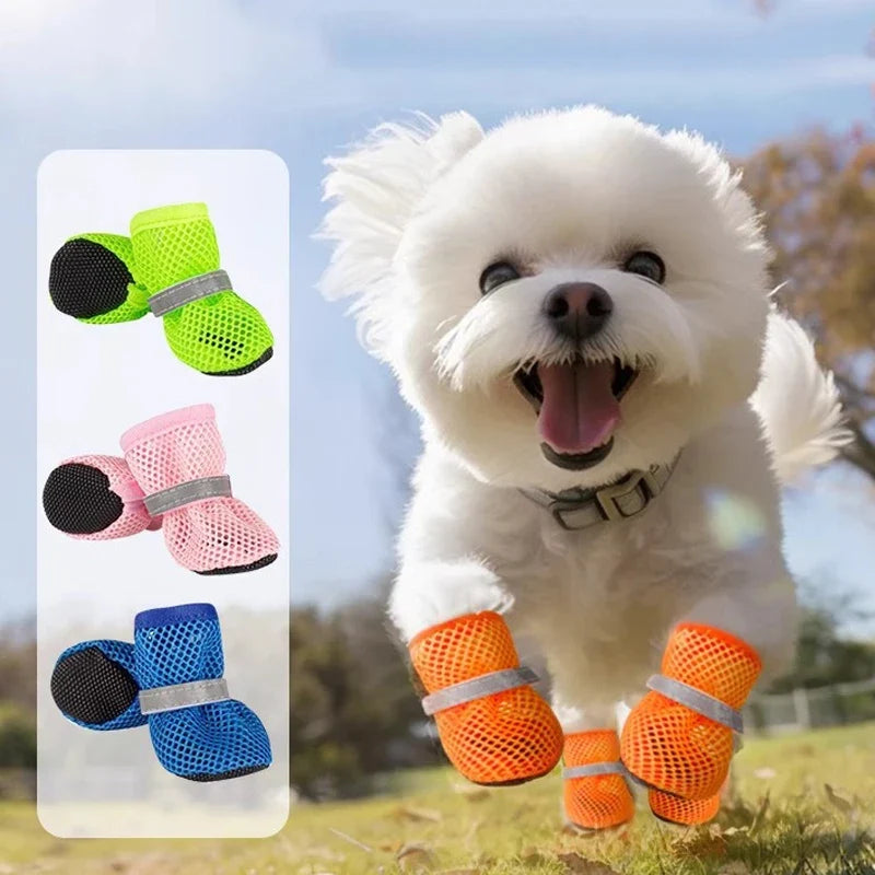 Dog Paw Protector Boots with Non-Slip Reflective Soles – Kova™