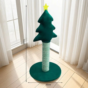 Christmas Tree Cat Scratcher – Sisal Scratching Post – Vosca™