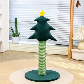 Christmas Tree Cat Scratcher – Sisal Scratching Post – Vosca™